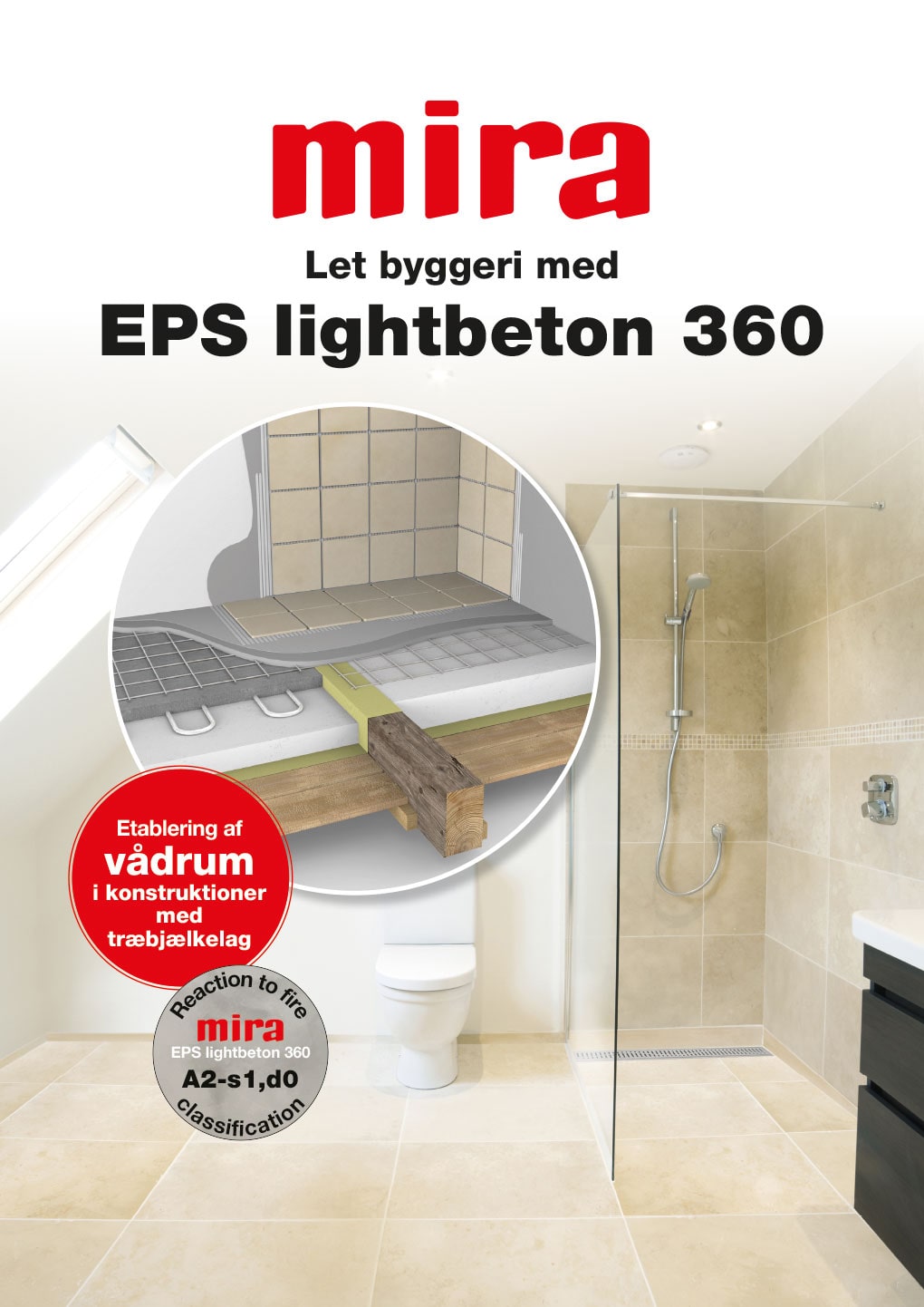 Let byggeri med EPS lightbeton 360 - etablering af vådrum i konstruktioner med træbjælkelag