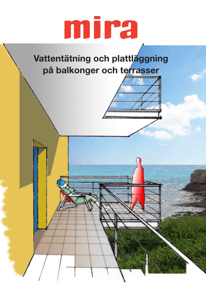 Vattentätning och plattläggning på balkonger och terrasser